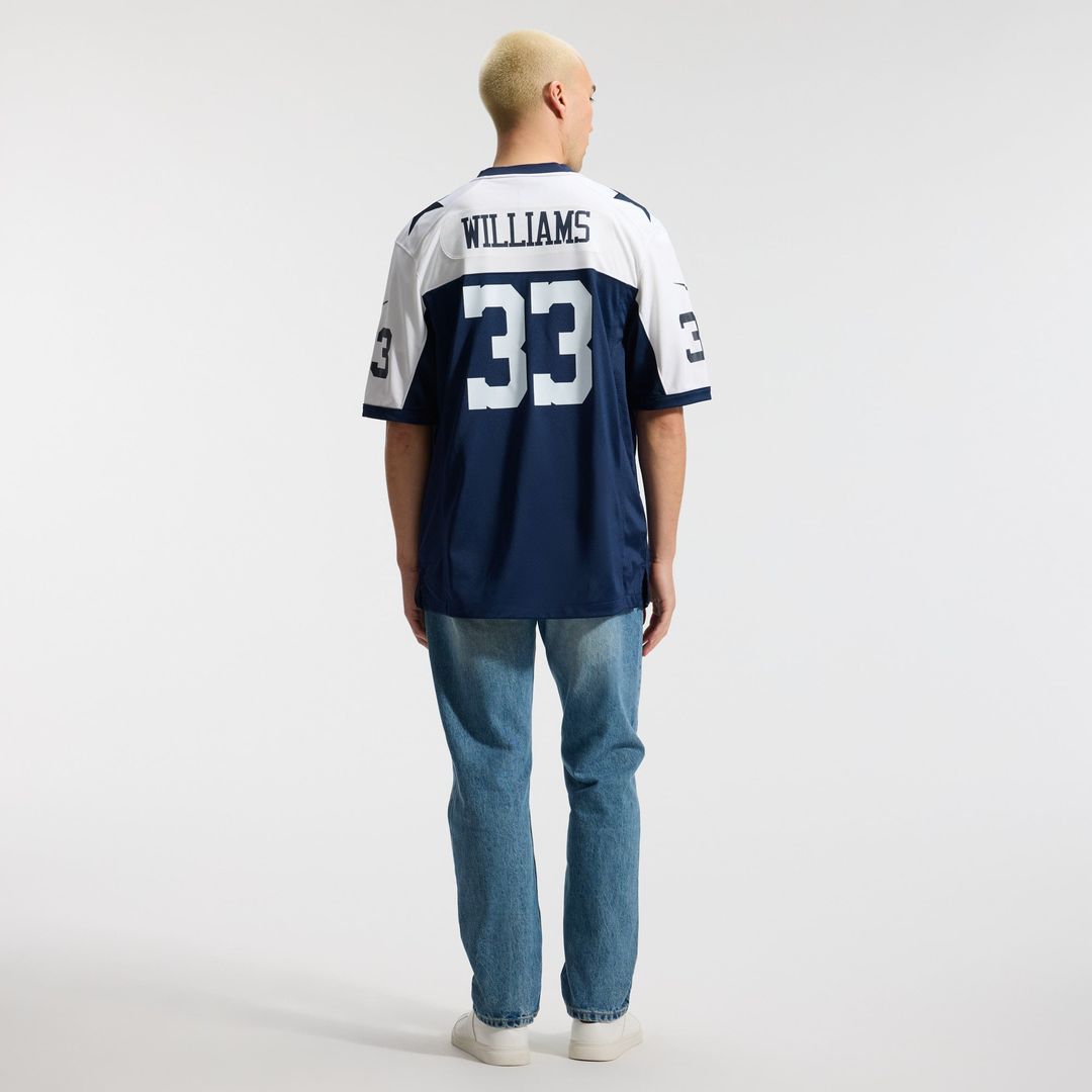 Men's Dallas Cowboys Javonte Williams Nike Navy Alternate product image 5