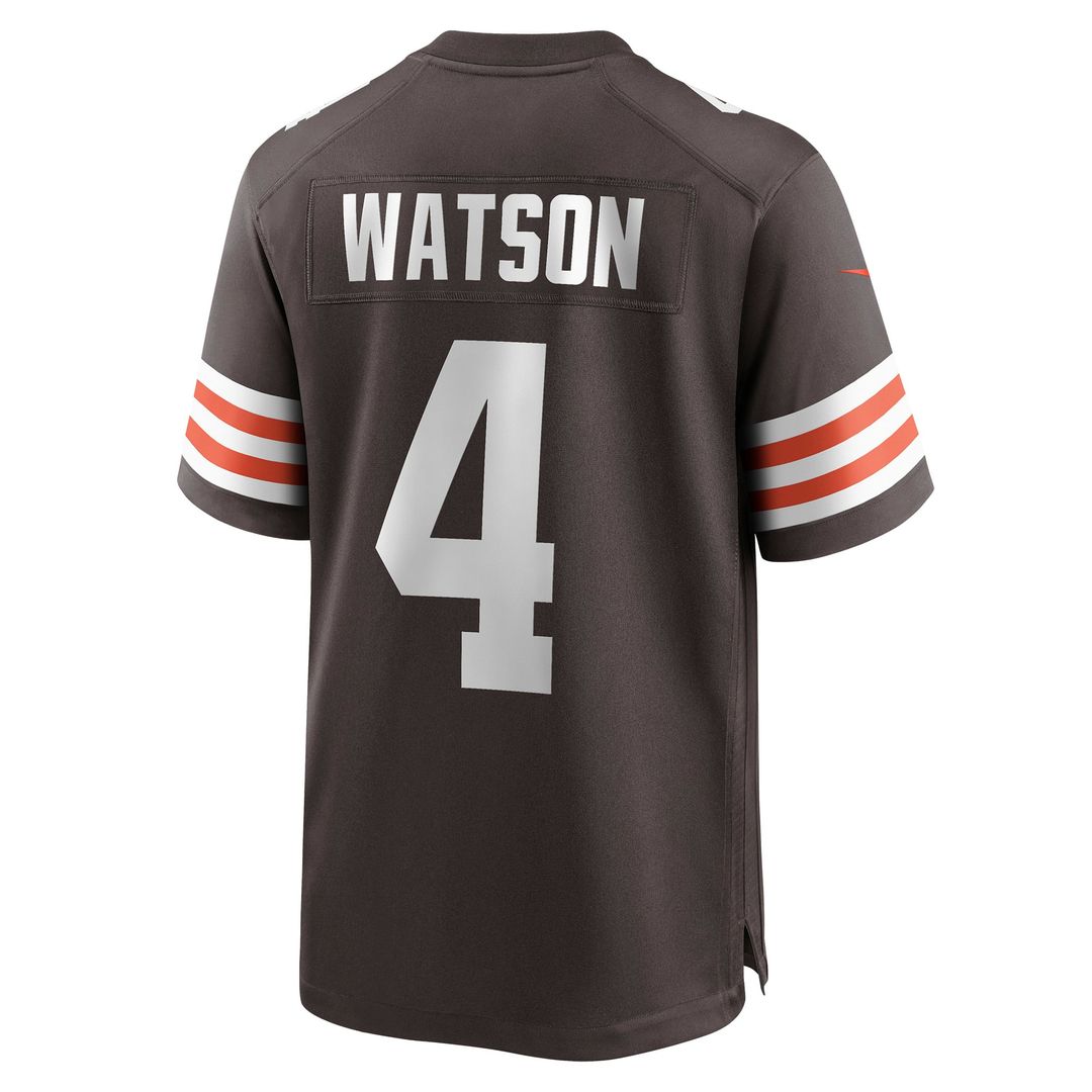 Men's Cleveland Browns Deshaun Watson Nike Brown Game Jersey product image 3