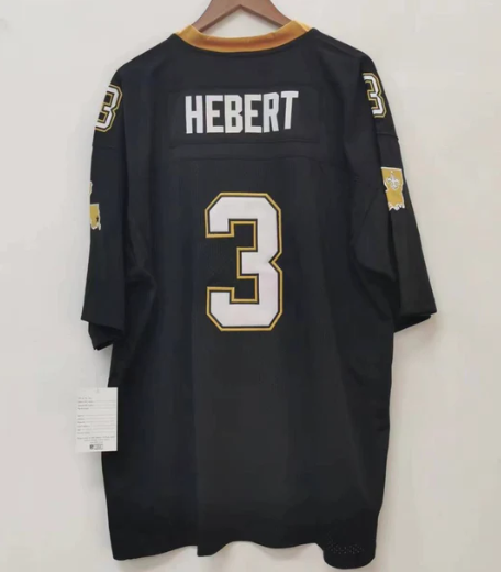 Bobby Hebert New Orleans Saints Jersey Mitchell & Ness product image 1, provided for visual reference and product detail