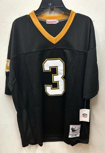 Bobby Hebert New Orleans Saints Jersey Mitchell & Ness product image 2, provided for visual reference and product detail
