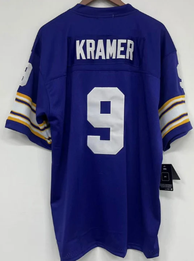 Tommy Kramer Minnesota Vikings Jersey Mitchell & Ness product image 1, provided for visual reference and product detail