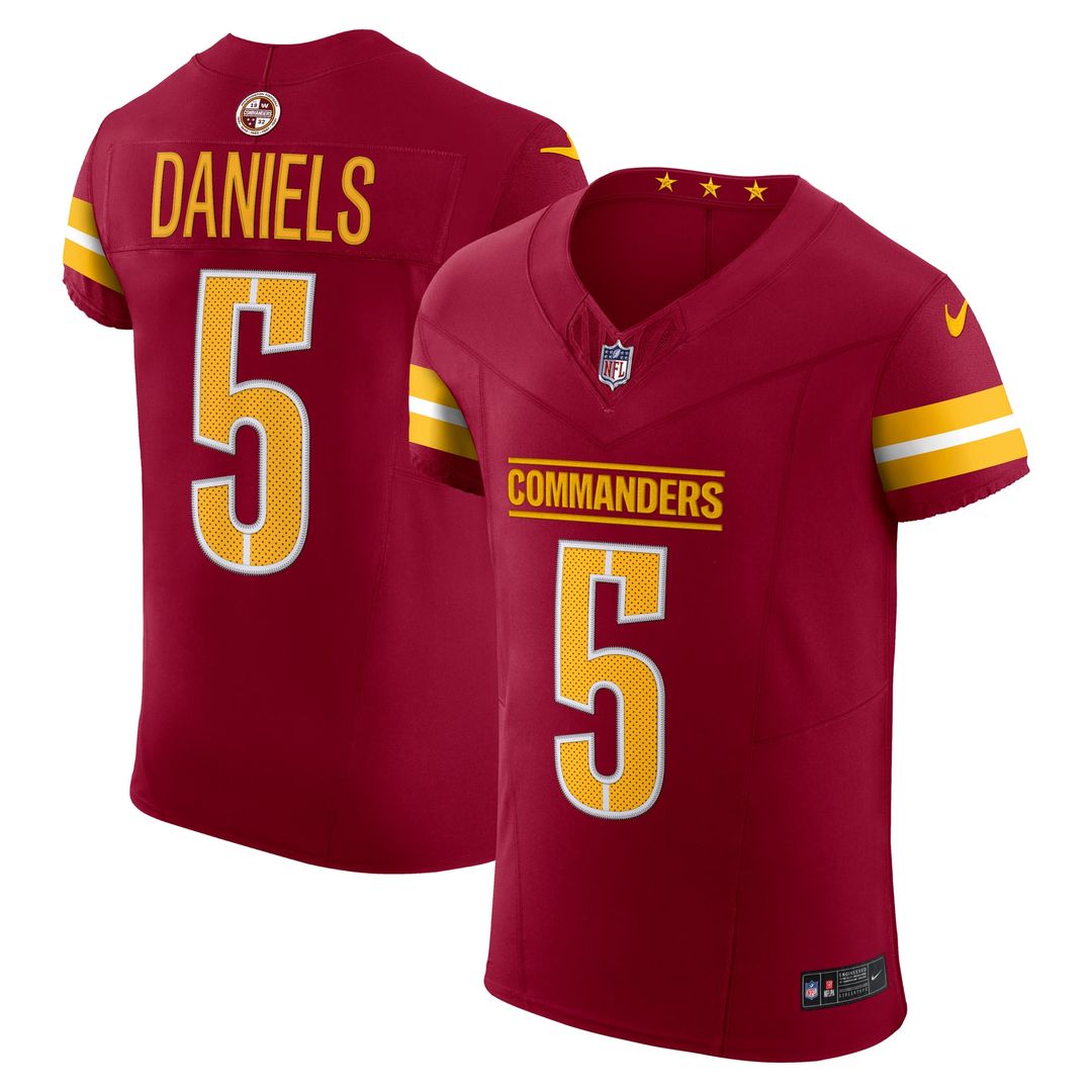 Men's Washington Commanders Jayden Daniels Nike Burgundy product image 1