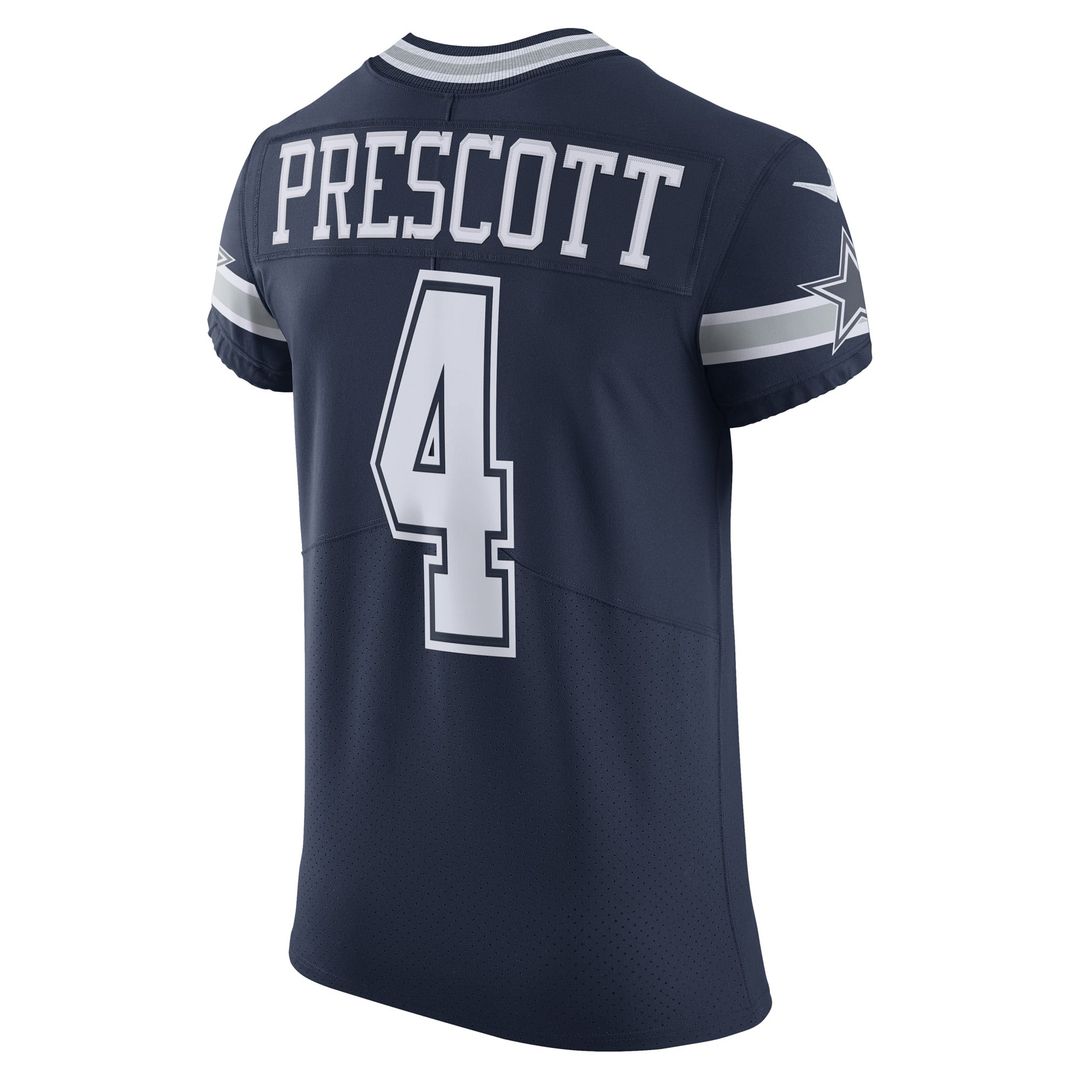 Men's Dallas Cowboys Dak Prescott Nike Navy Vapor Elite product image 3