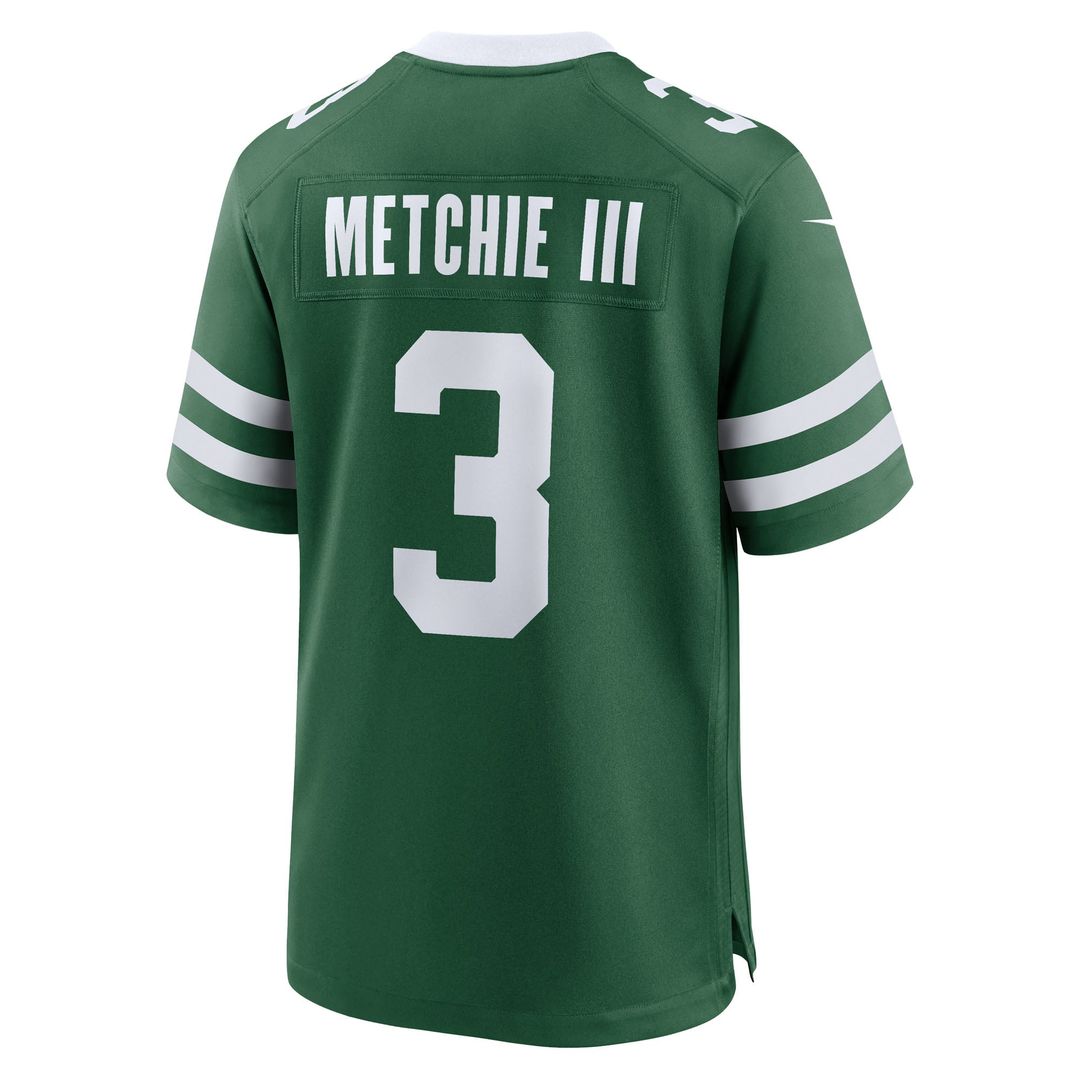 Men's New York Jets John Metchie III Nike Legacy Green Team product image 3