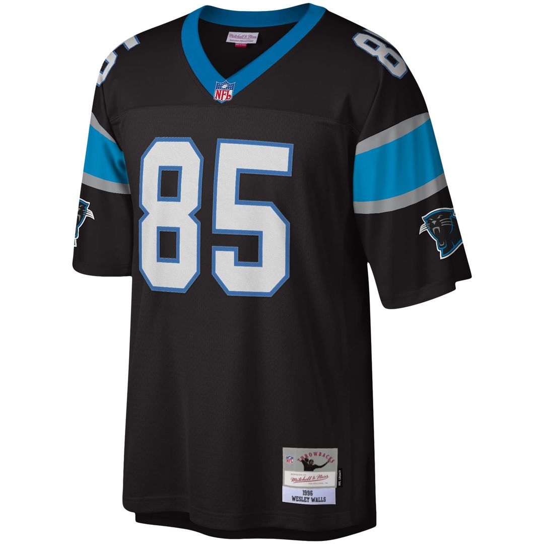 Men's Carolina Panthers Wesley Walls Mitchell & Ness Black product image 2