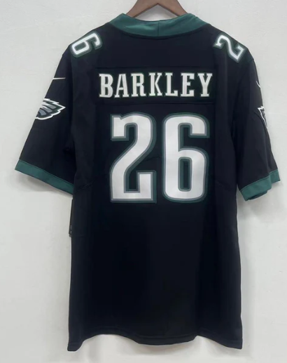 Saquon Barkley Philadelphia Eagles Jersey black Nike product image 1, provided for visual reference and product detail review