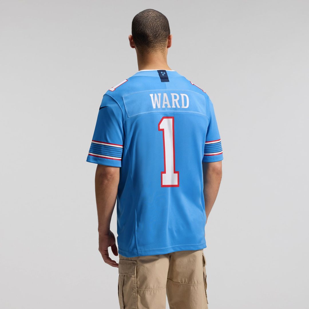 Men's Tennessee Titans Cameron Ward Nike Light Blue Team product image 18