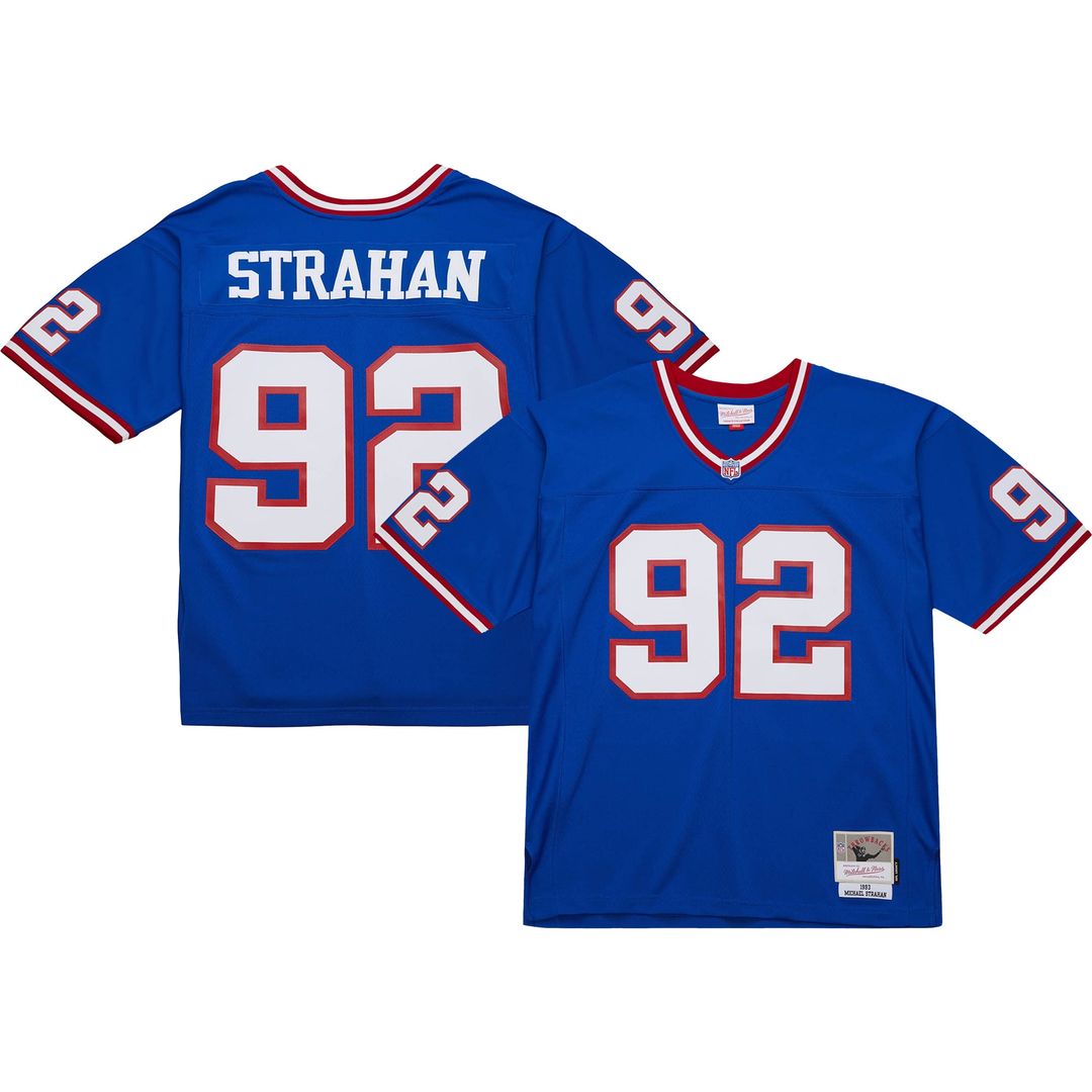 Men's New York Giants Michael Strahan Mitchell & Ness Royal product image 1