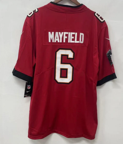 Baker Mayfield Tampa Bay Buccaneers Jersey Nike product image 1, provided for visual reference and product detail review