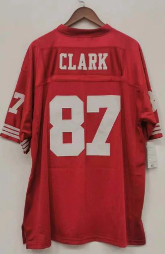 Dwight Clark San Francisco 49ers Jersey Mitchell & Ness product image 1, provided for visual reference and product detail