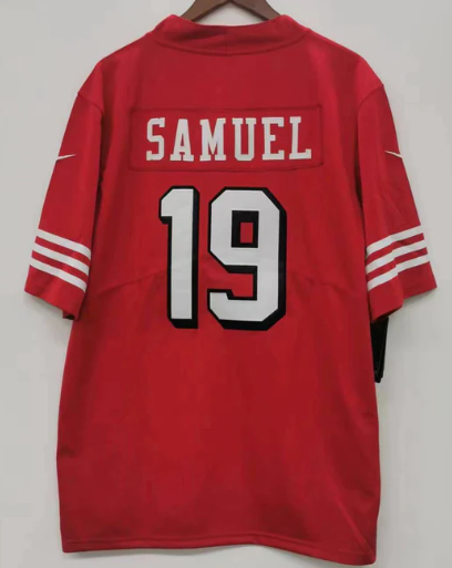 Deebo Samuel San Francisco 49ers Jersey product image 1, provided for visual reference and product detail review