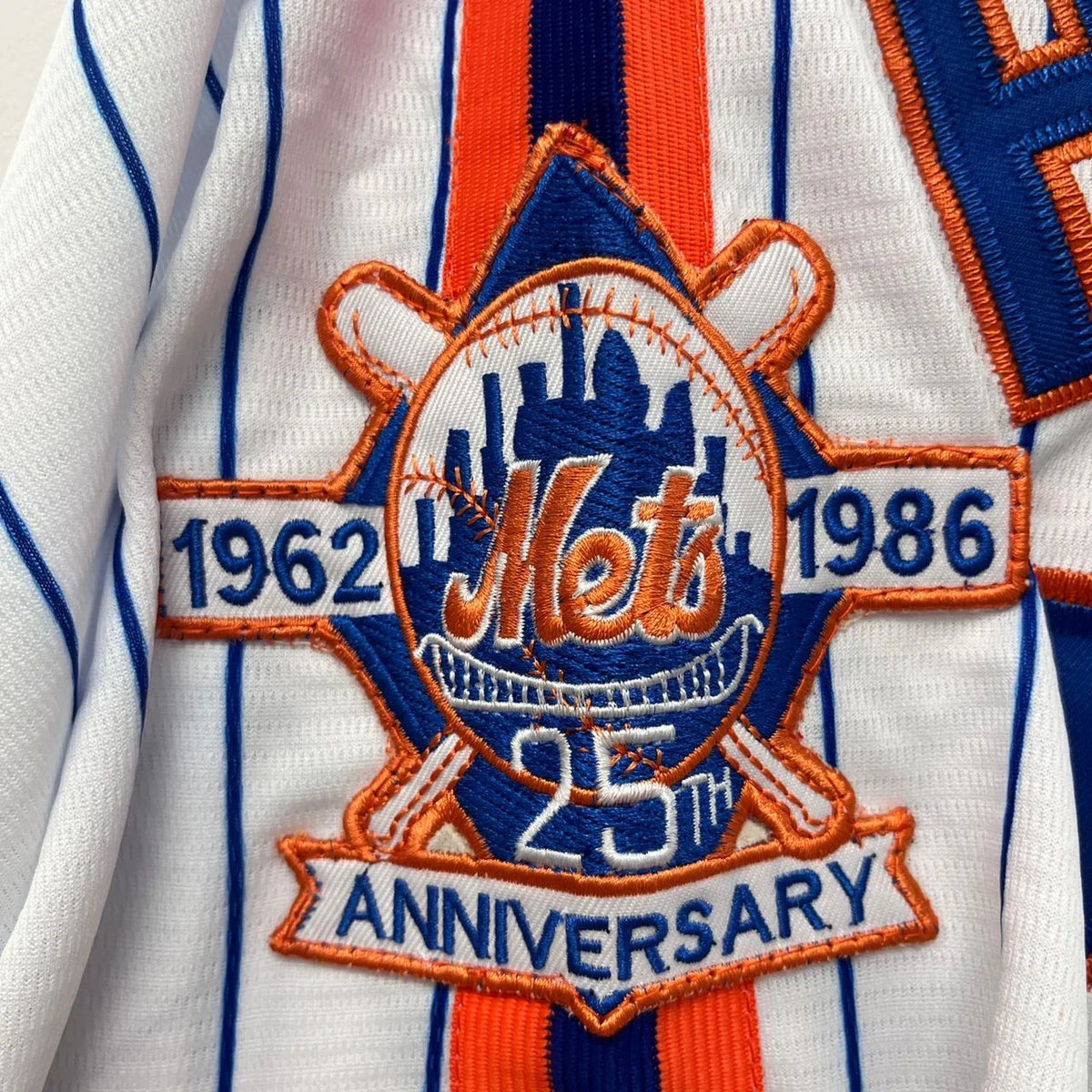 1986 New York Mets World Series Champions Jersey Mitchell & Ness product image 3, provided for visual reference and product