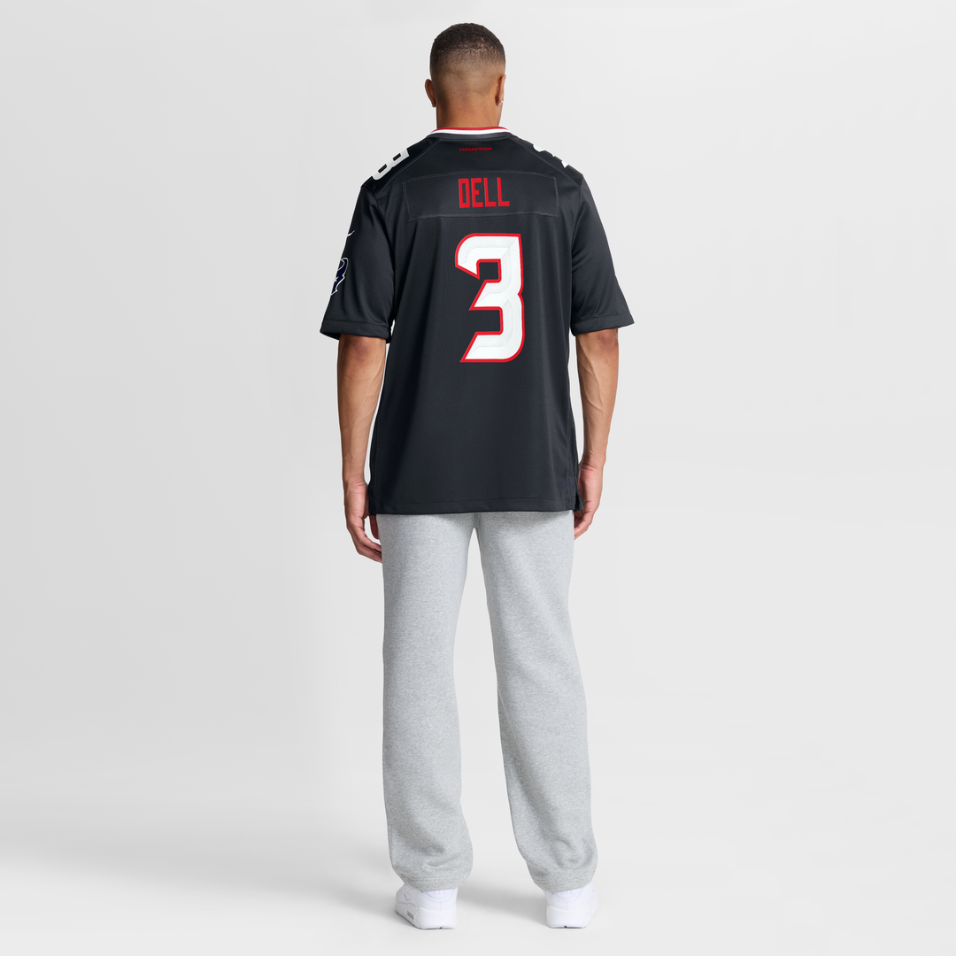 Men's Houston Texans Tank Dell Nike Navy Game Jersey product image 8