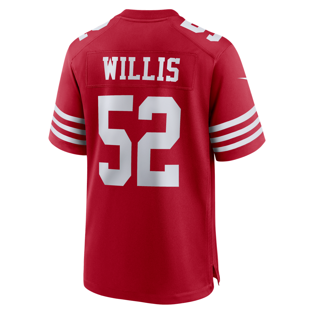 Men's San Francisco 49ers Patrick Willis Nike Scarlet product image 3