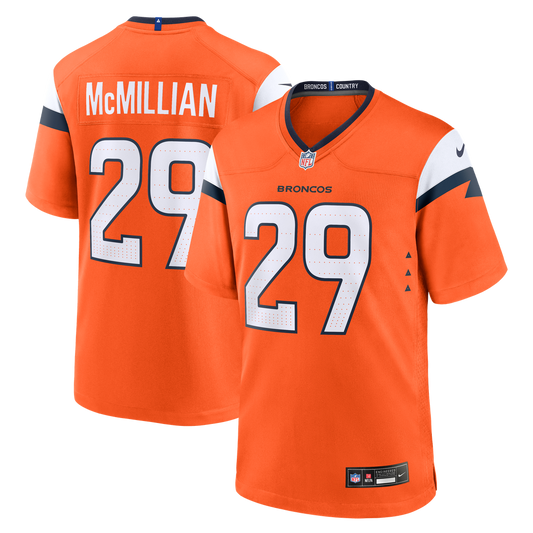 Men's Denver Broncos Ja'Quan McMillian Nike Orange Team product image 1