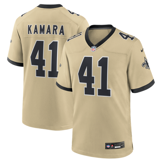 Men's New Orleans Saints Alvin Kamara Nike Gold Gameday product image 1