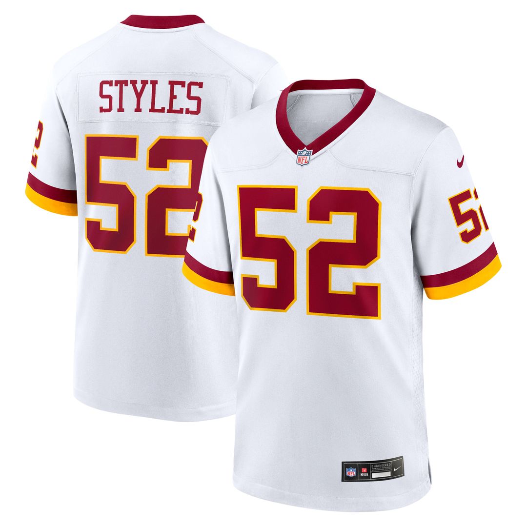 Men's Washington Commanders Sonny Styles Nike Black Game product image 15
