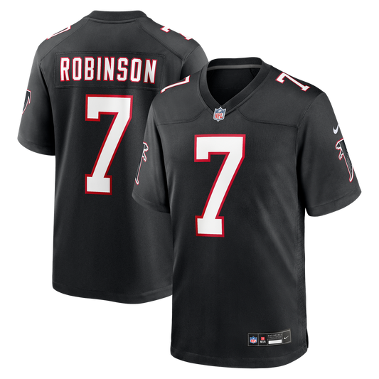 Men's Atlanta Falcons Bijan Robinson Nike Black Throwback product image 1