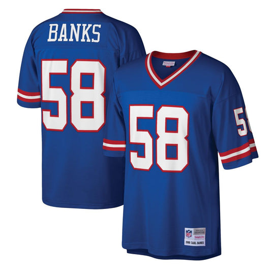 Men's New York Giants Carl Banks Mitchell & Ness Royal product image 1