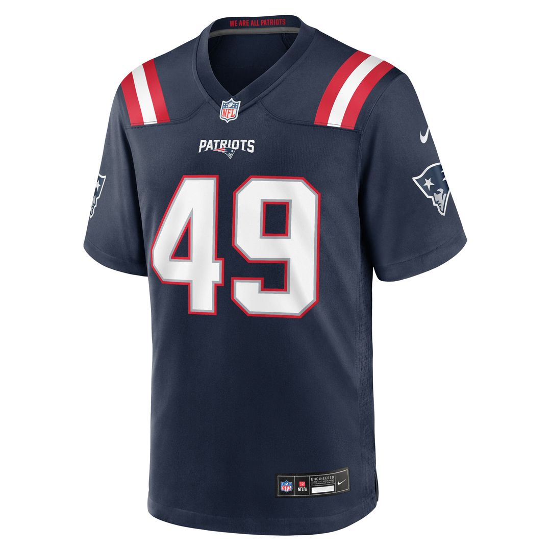 Men's New England Patriots Chad Muma Nike Navy Team Game product image 4