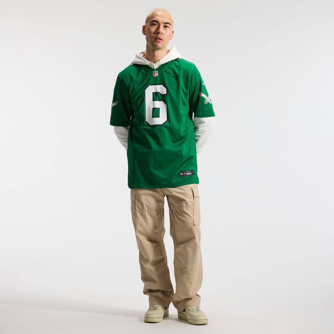 Men's Philadelphia Eagles DeVonta Smith Nike Kelly Green product image 4