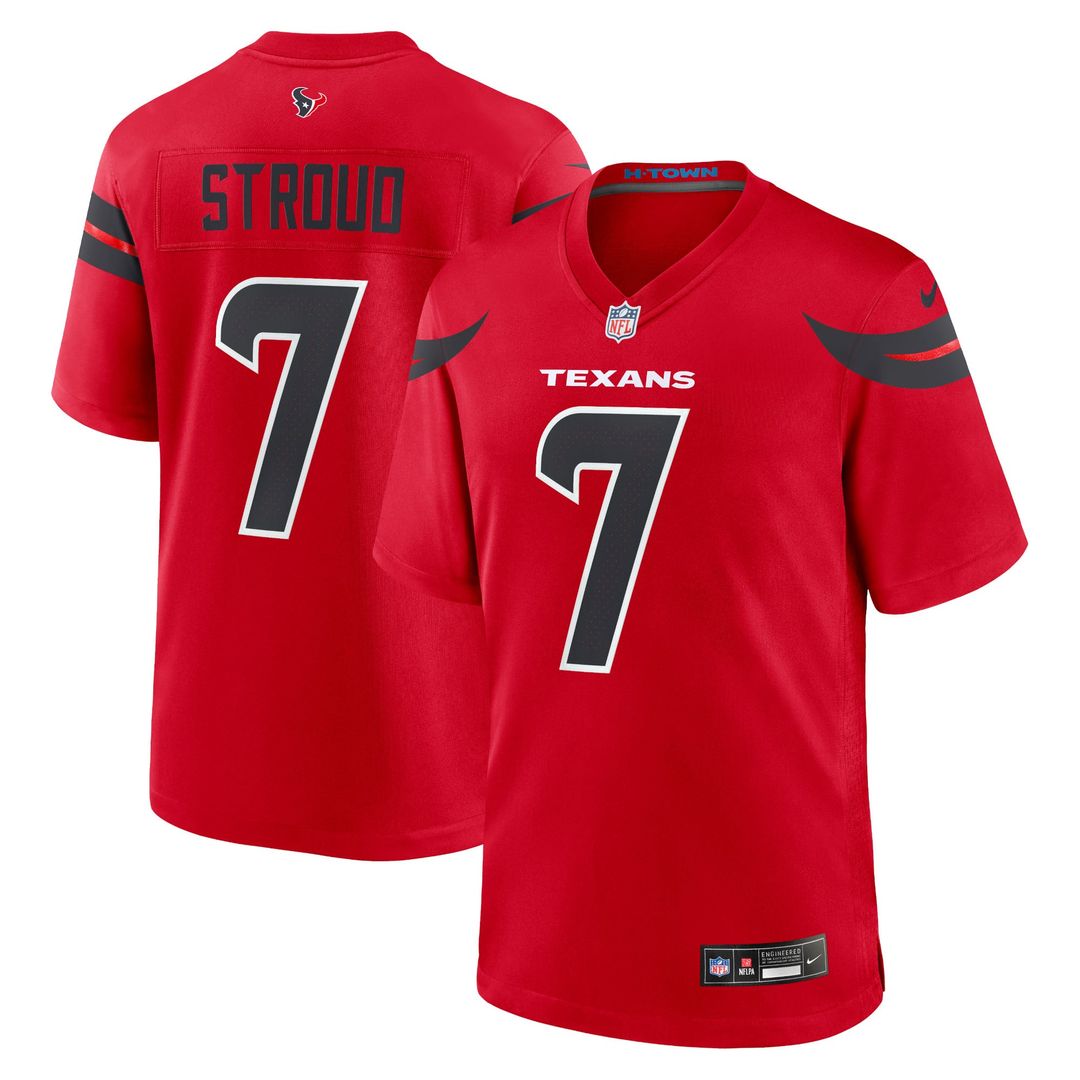 Men's Houston Texans C.J. Stroud Nike Navy Game Jersey product image 20