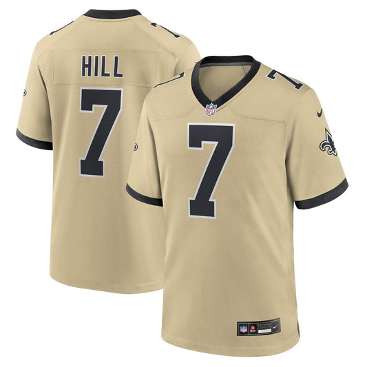 Men's New Orleans Saints Taysom Hill Nike Gold Gameday product image 1