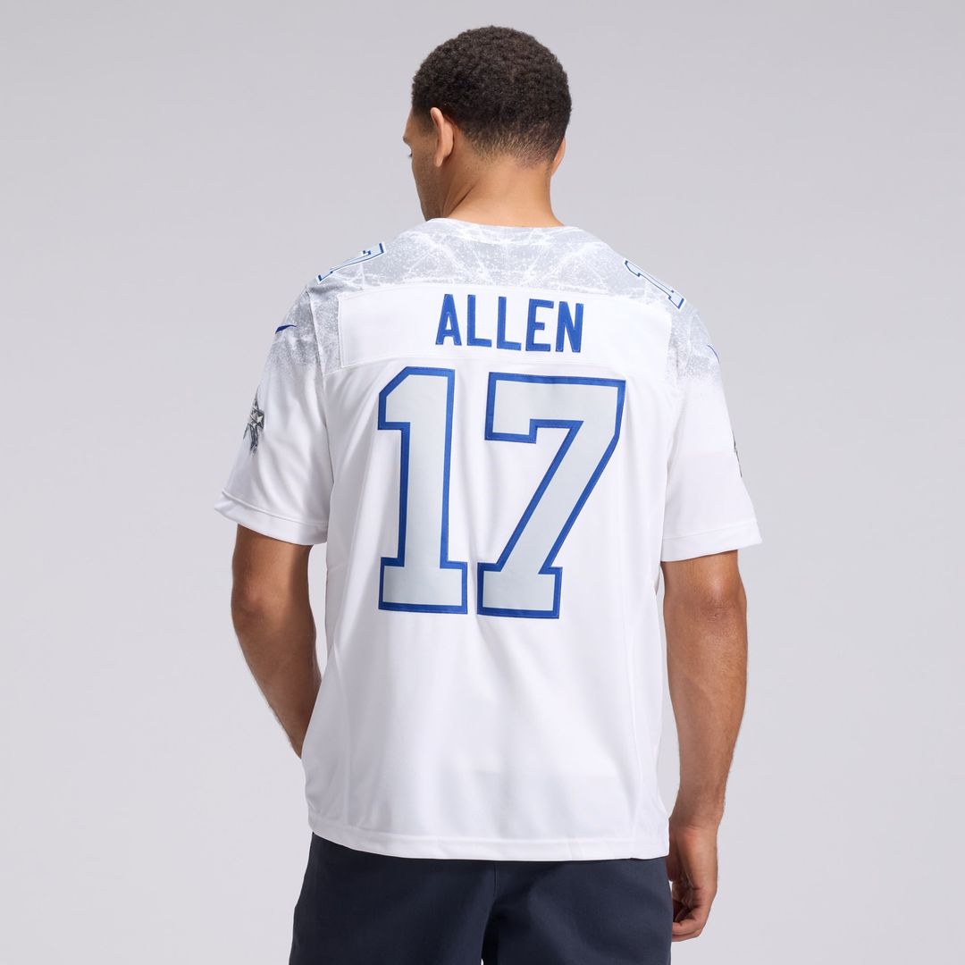 Men's Buffalo Bills Josh Allen Nike White Rivalries product image 3