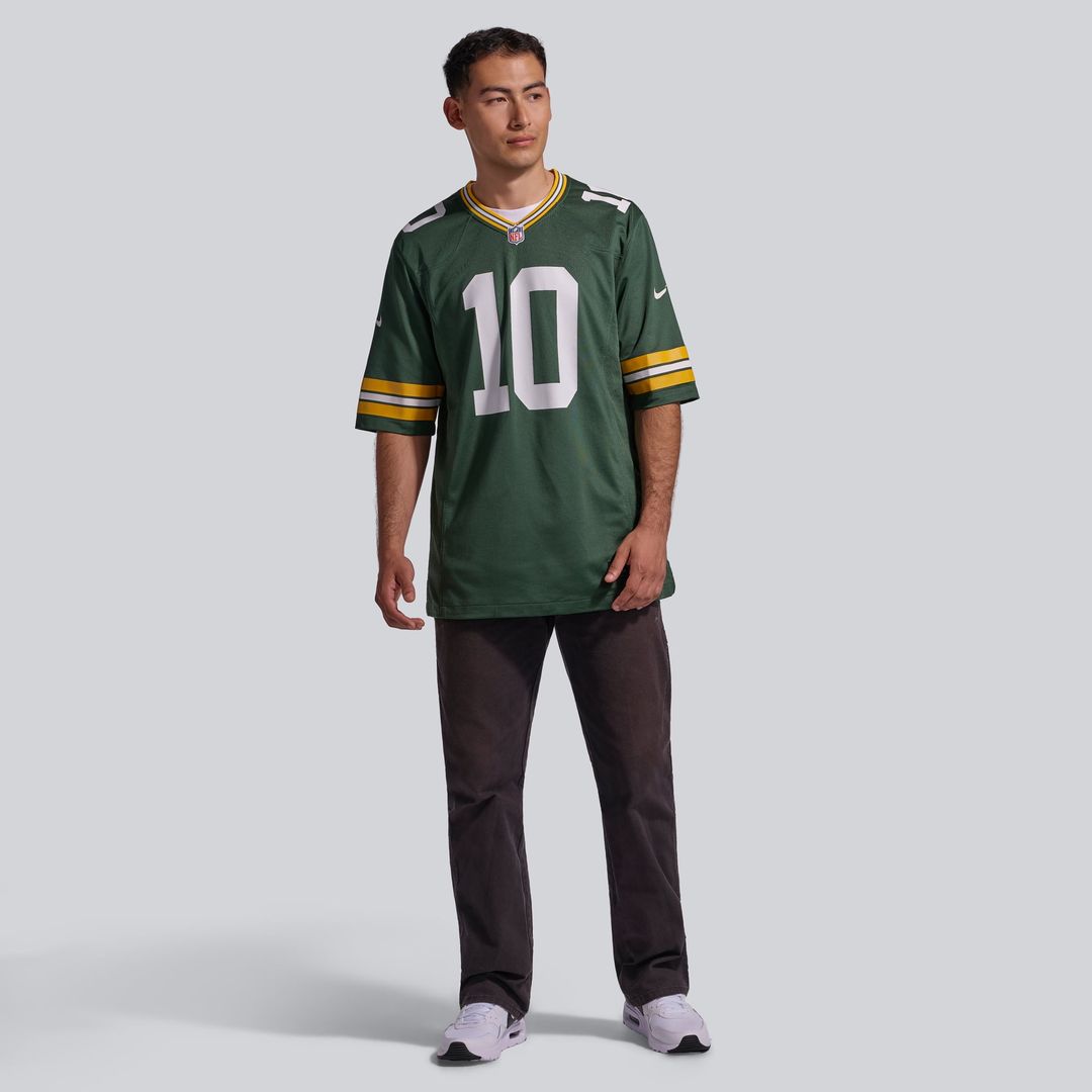 Men's Green Bay Packers Jordan Love Nike White Game Jersey product image 10