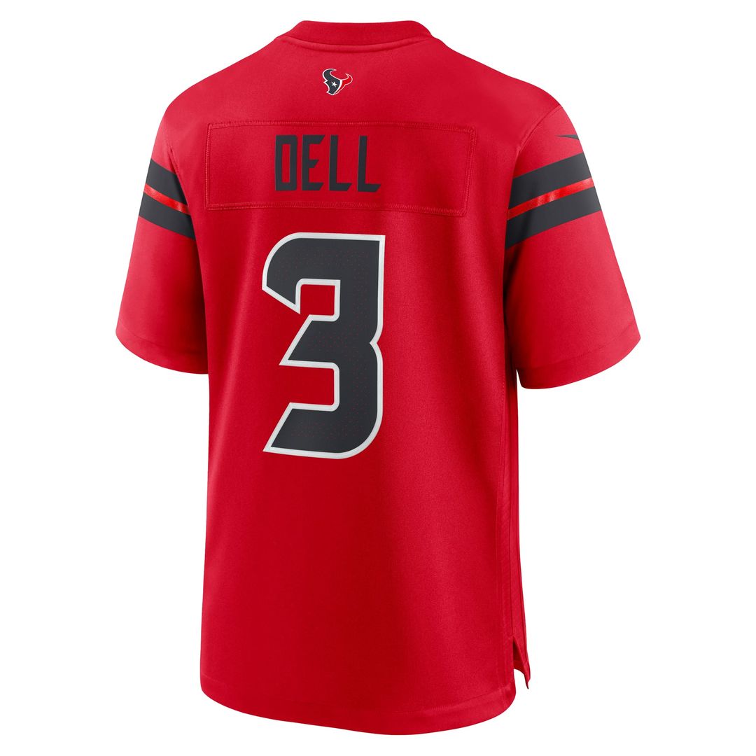 Men's Houston Texans Tank Dell Nike Navy Game Jersey product image 22