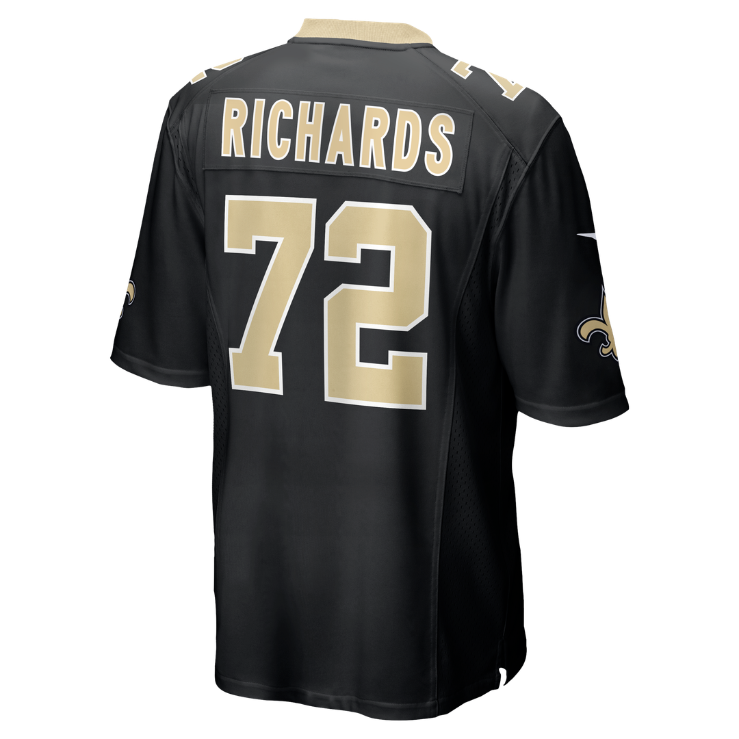 Men's New Orleans Saints Asim Richards Nike Black Team Game product image 3