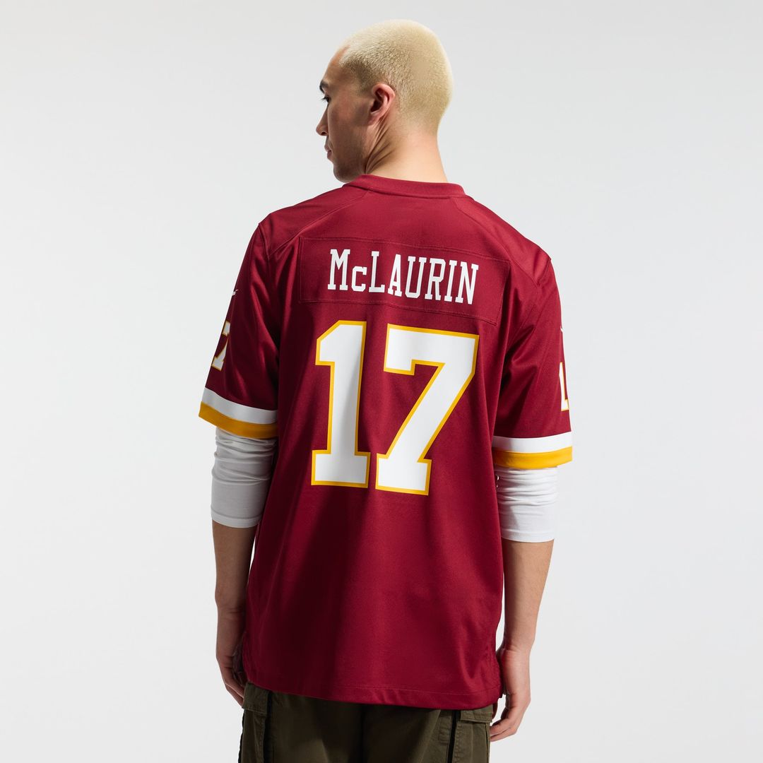 Men's Washington Commanders Terry McLaurin Nike White Game product image 16