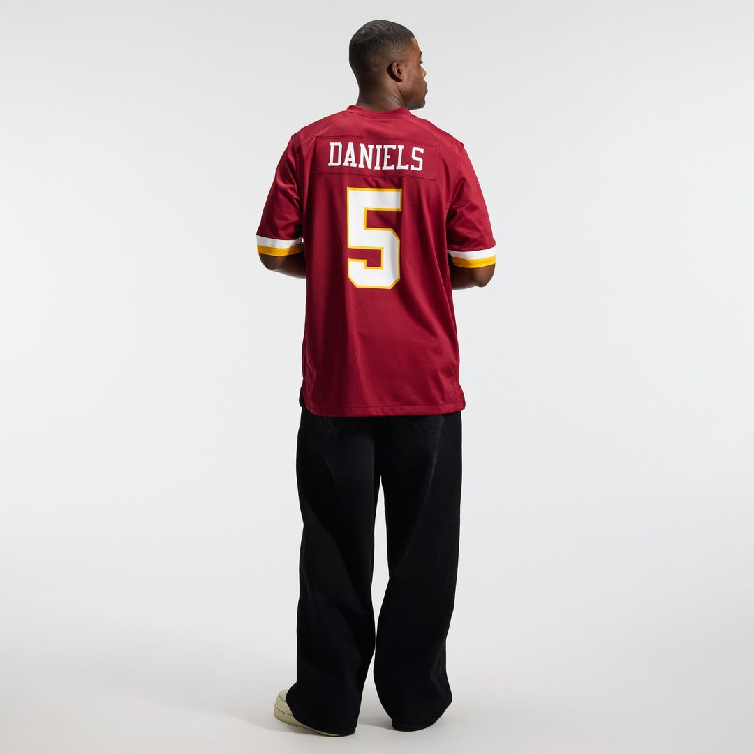 Men's Washington Commanders Jayden Daniels Nike White Game product image 30