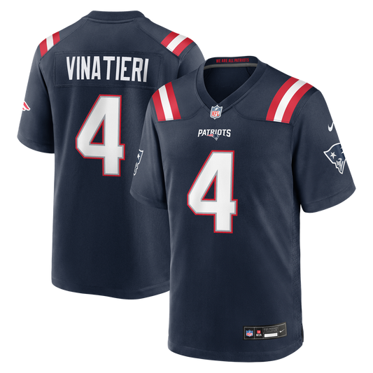 Men's New England Patriots Adam Vinatieri Nike Navy Team product image 1