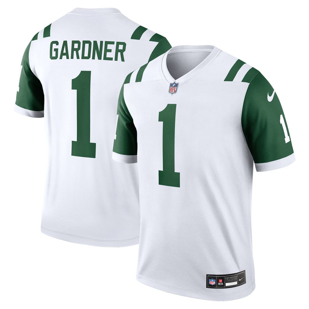 Men's New York Jets Ahmad Sauce Gardner Nike White Legend product image 1