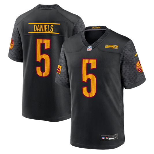 Men's Washington Commanders Jayden Daniels Nike Black product image 1