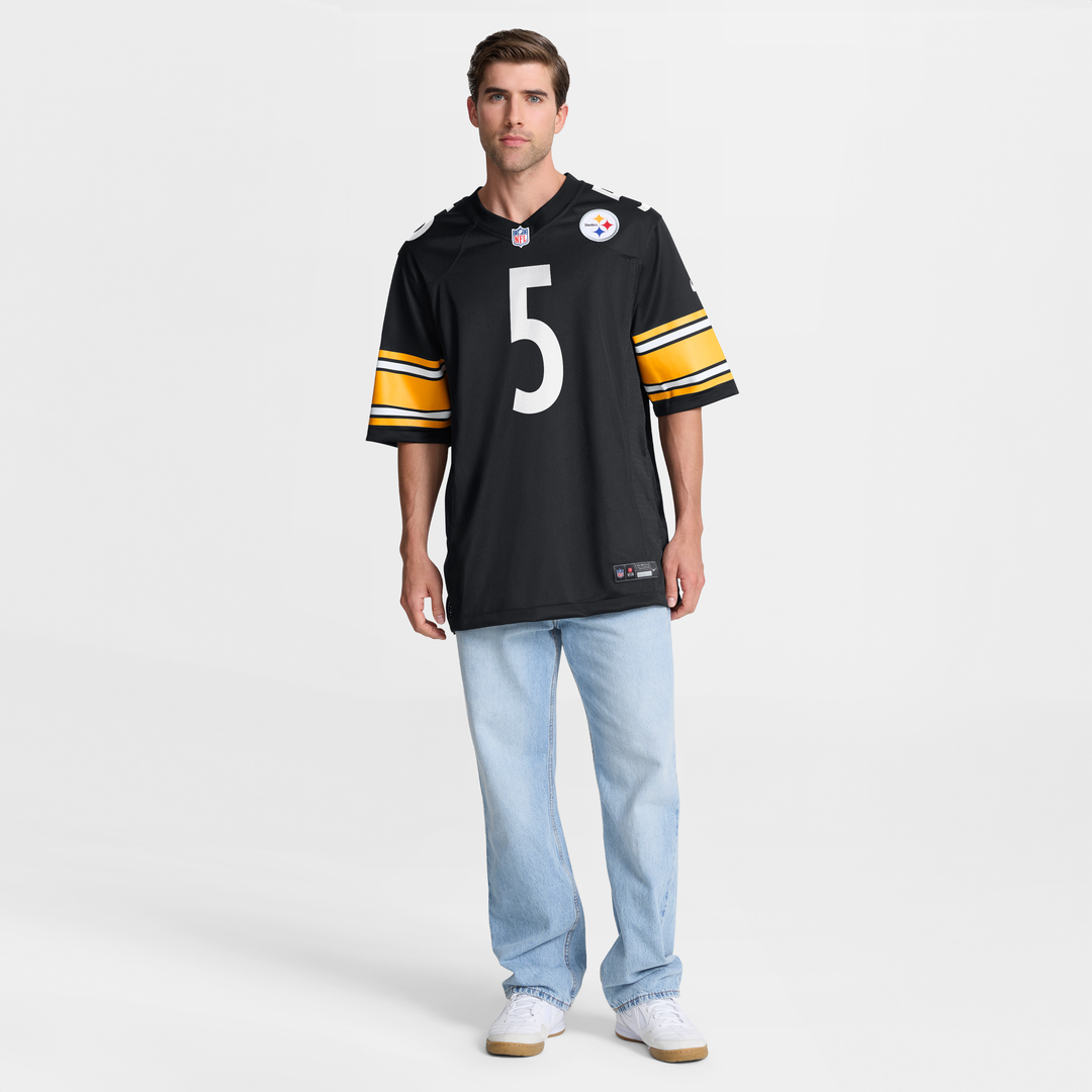 Men's Pittsburgh Steelers Jalen Ramsey Nike Black Team Game product image 14