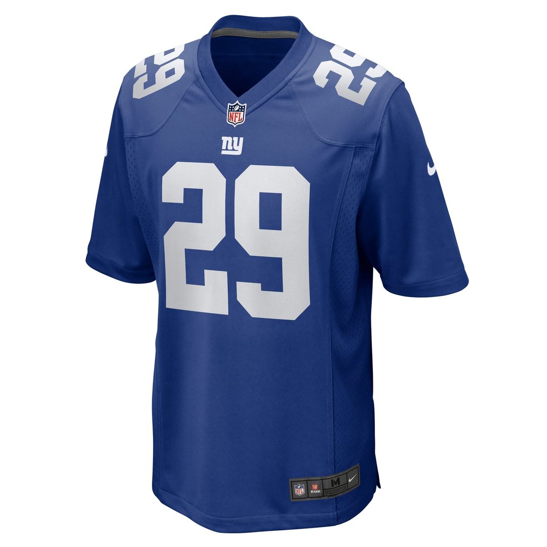 Men's New York Giants Tyrone Tracy Jr. Nike Royal Team Game product image 2