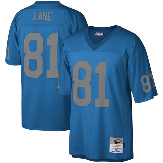 Men's Detroit Lions Richard Lane Mitchell & Ness Blue product image 1