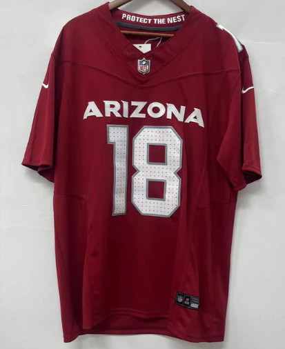 Marvin Harrison Jr. Arizona Cardinals official NFL Nike Jersey product image 2, provided for visual reference and product