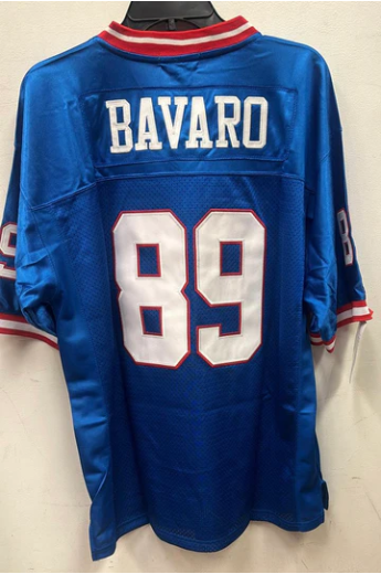 Mark Bavaro New York Giants Jersey blue Mitchell & Ness product image 1, provided for visual reference and product detail