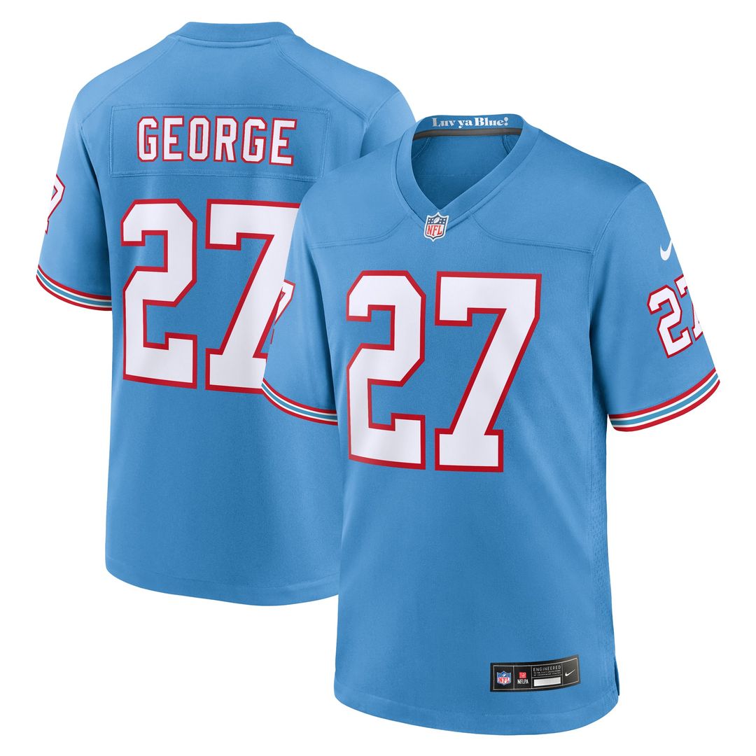 Men's Tennessee Titans Eddie George Nike Light Blue Retired product image 1