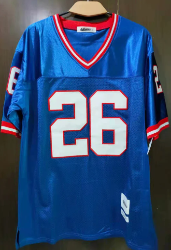 Saquon Barkley retro New York Giants Jersey product image 2, provided for visual reference and product detail review