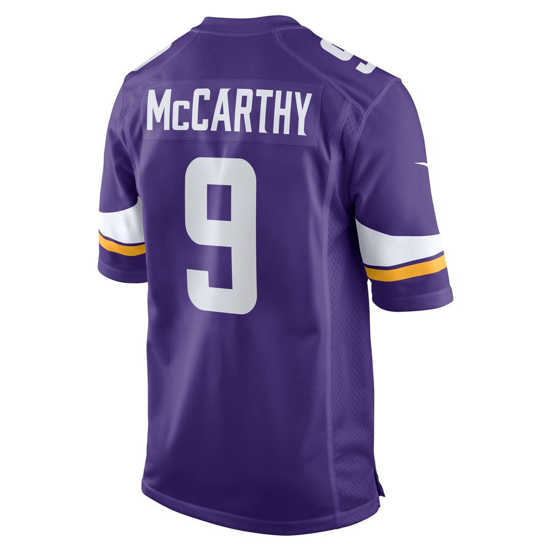 Men's Minnesota Vikings J.J. McCarthy Nike Purple Player product image 3
