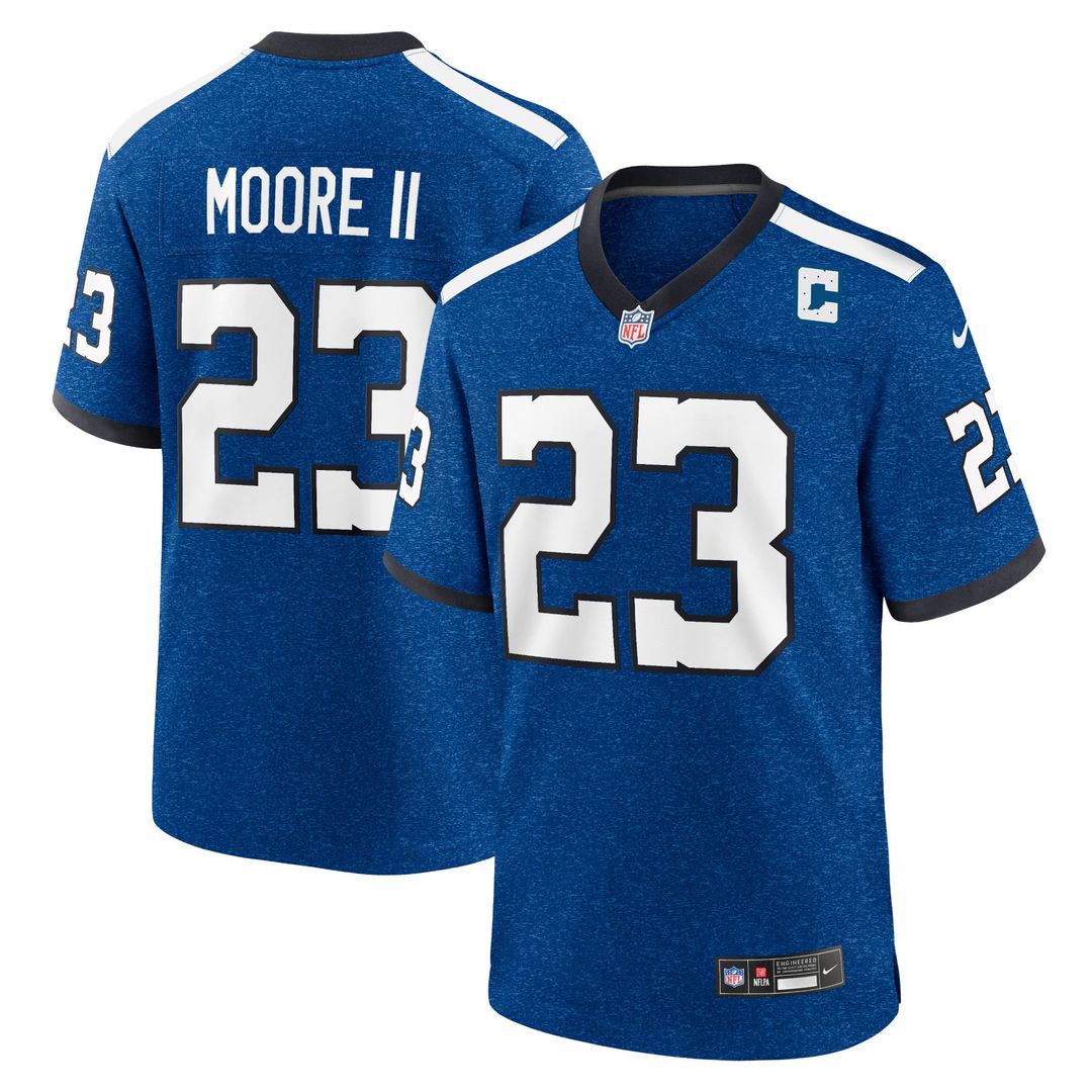Men's Indianapolis Colts Kenny Moore II Nike Royal Indiana product image 1