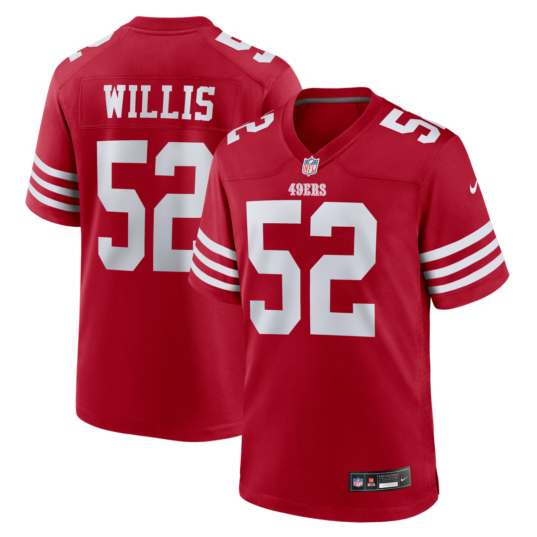 Men's San Francisco 49ers Patrick Willis Nike Scarlet product image 1