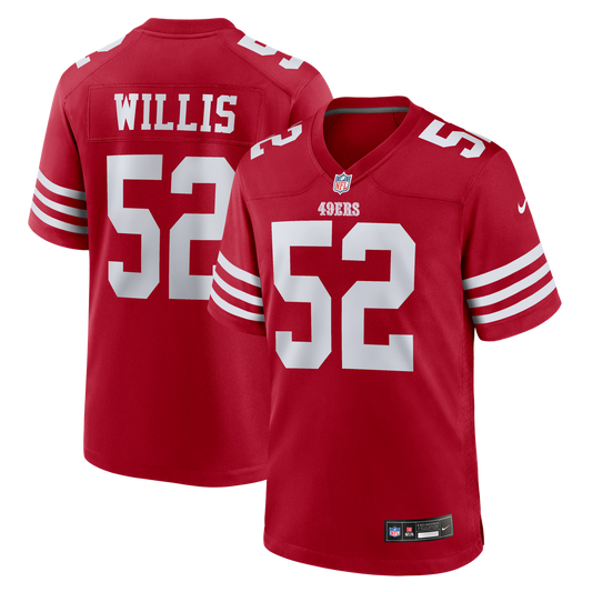 Men's San Francisco 49ers Patrick Willis Nike Scarlet product image 1