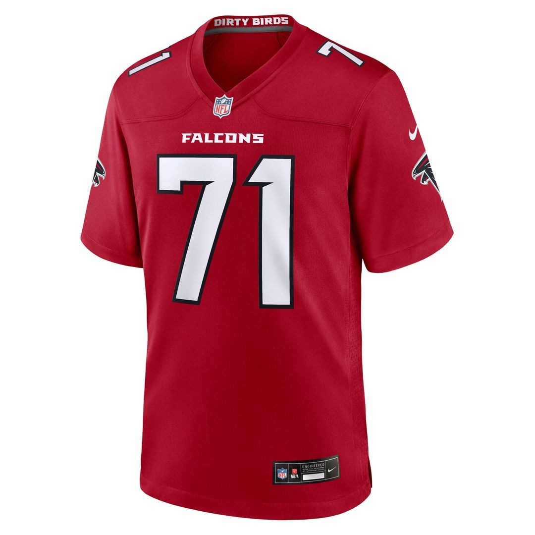 Men's Atlanta Falcons Jawaan Taylor Nike Red Team Game product image 2