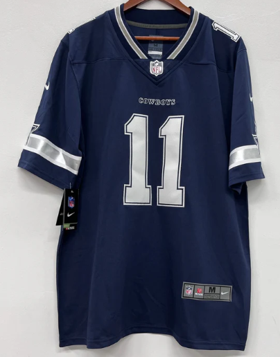 Micah Parsons Dallas Cowboys Jersey navy blue NIKE product image 2, provided for visual reference and product detail review