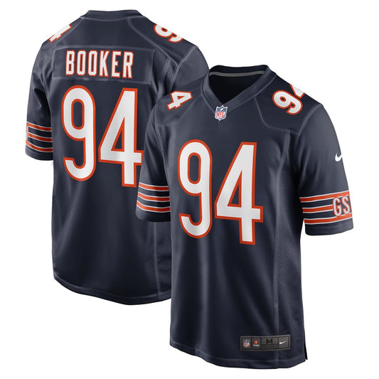 Men's Chicago Bears Austin Booker Nike Navy Game Jersey product image 1